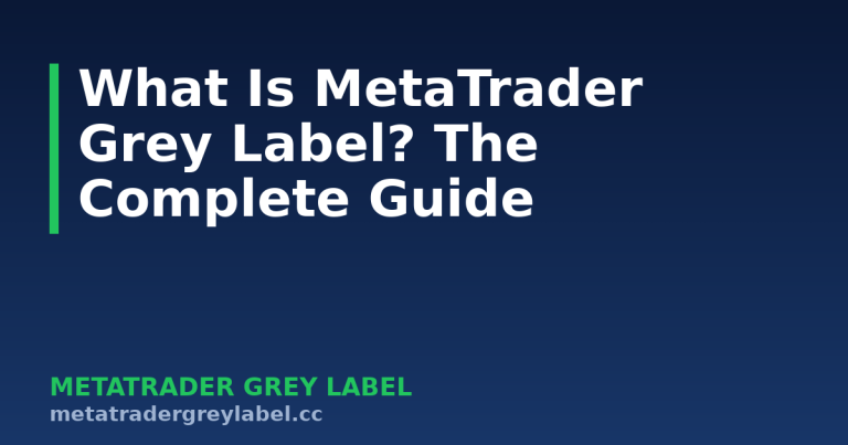 What Is MetaTrader Grey Label? The Complete Guide - MetaTrader grey label guide